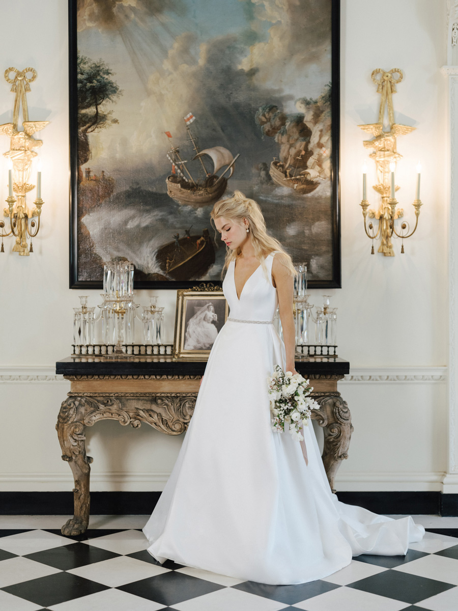 Lady in ethereal lace Love Couture Bridal Wedding Dresses.