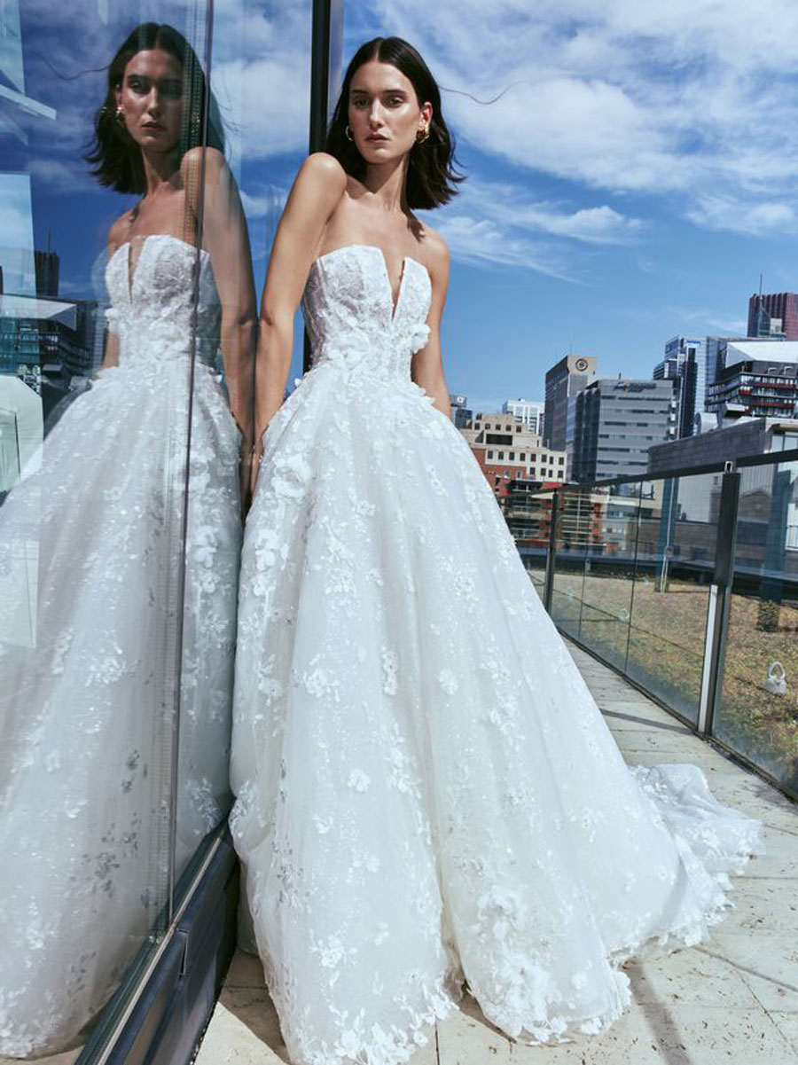 Love Couture Bridal Wedding Dresses Bride in elegant bridal Wedding Dresses.