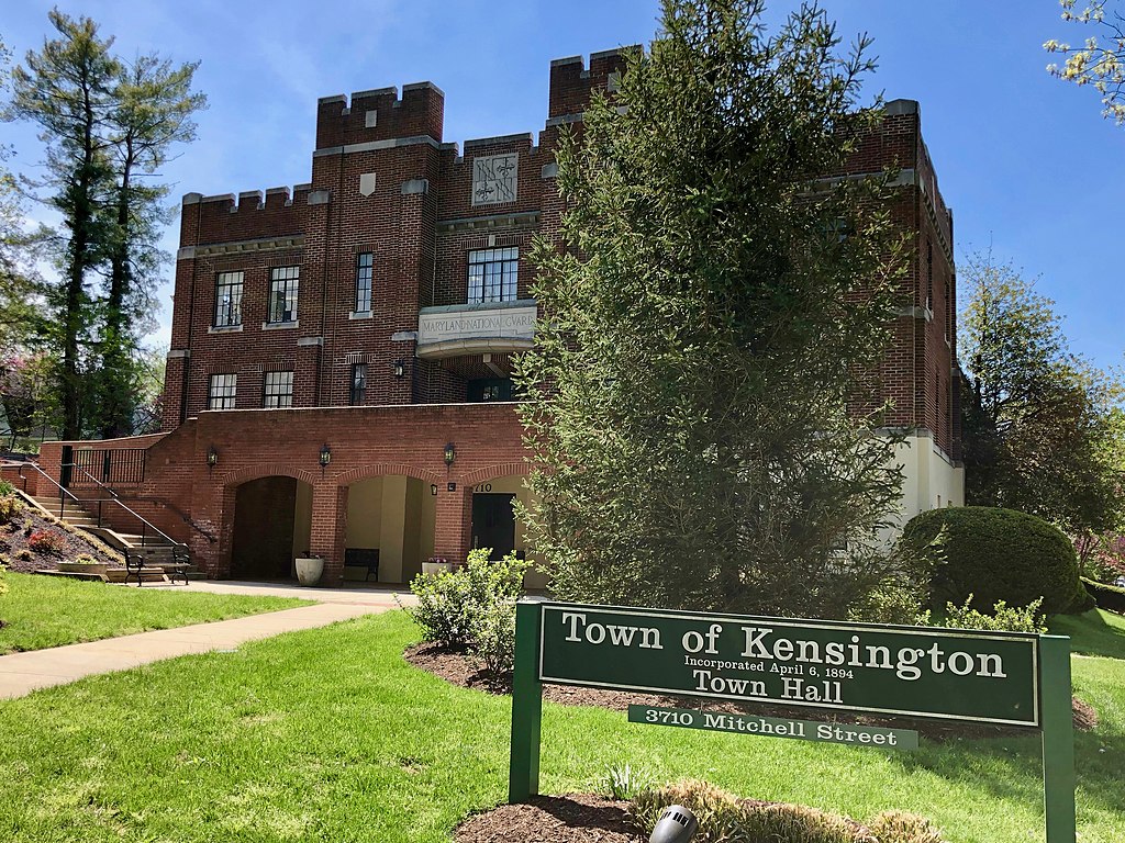 Town Hall in Kensington, Maryland