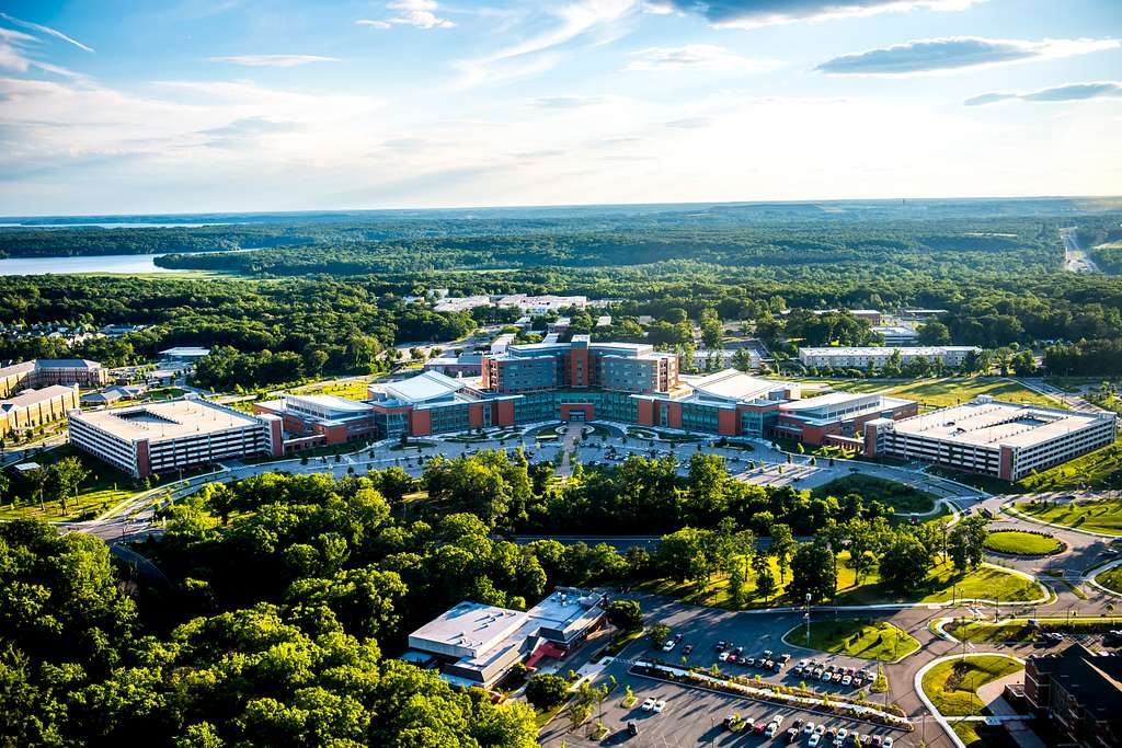 Aerial view of Arlington, Virginia