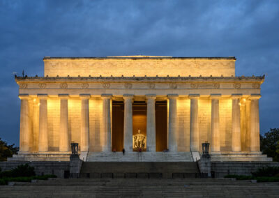 Lincoln Memorial in District of Columbia